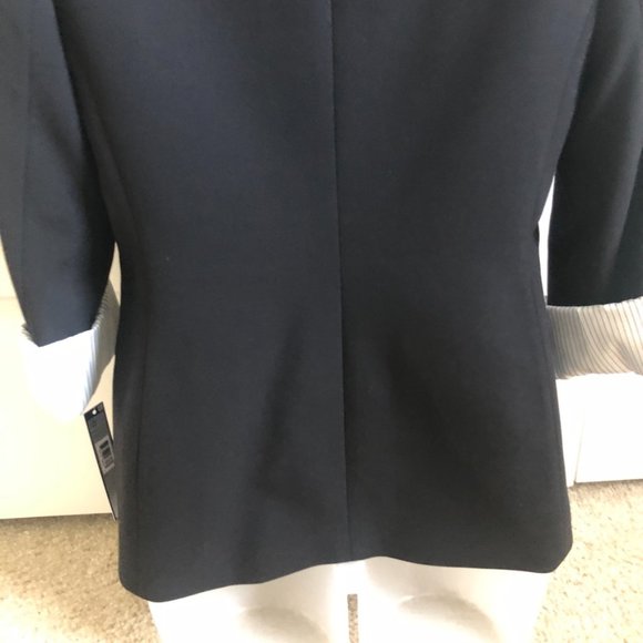*HP* NWT! Tahari ASL Cuff Sleeve Notch Jacket / Blazer - Picture 11 of 16